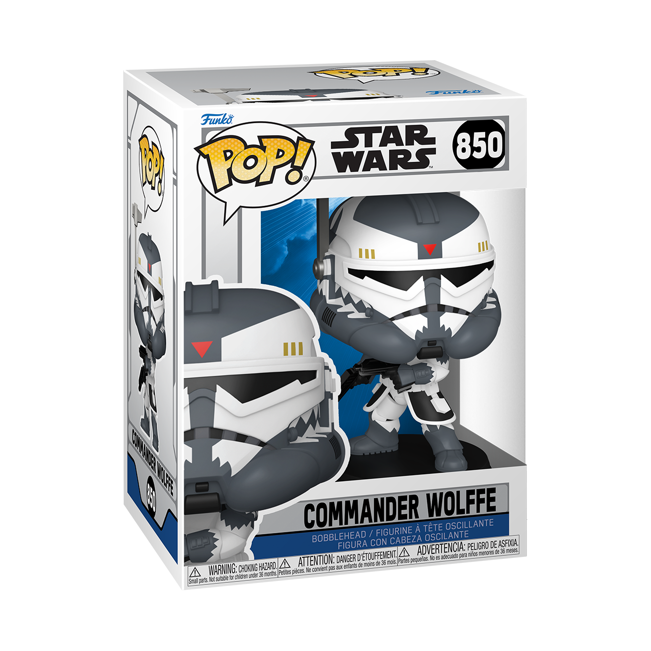 Pop! Vinyl | Commander Wolffe | Star Wars: Clone Wars