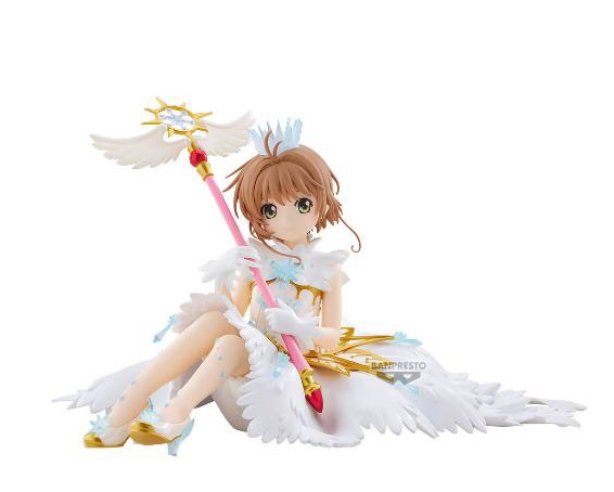Banpresto | Sakura Kinomoto Clear Card Figure (14cm) | Cardcaptor Sakura