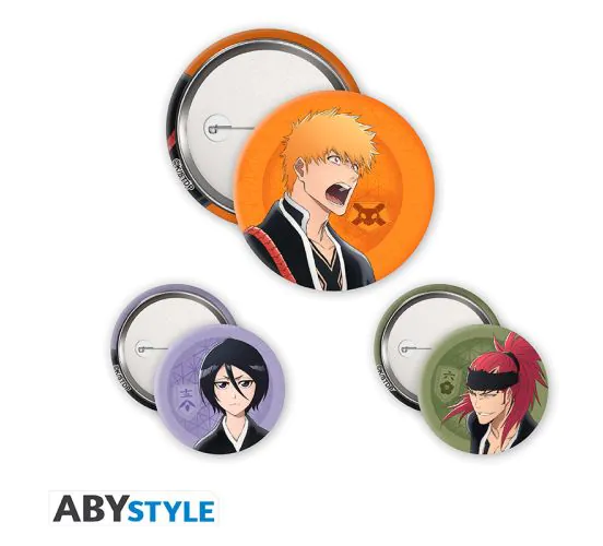 Abysse | Bleach TYBW | Ichigo, Rukia, Renji Badge Pack