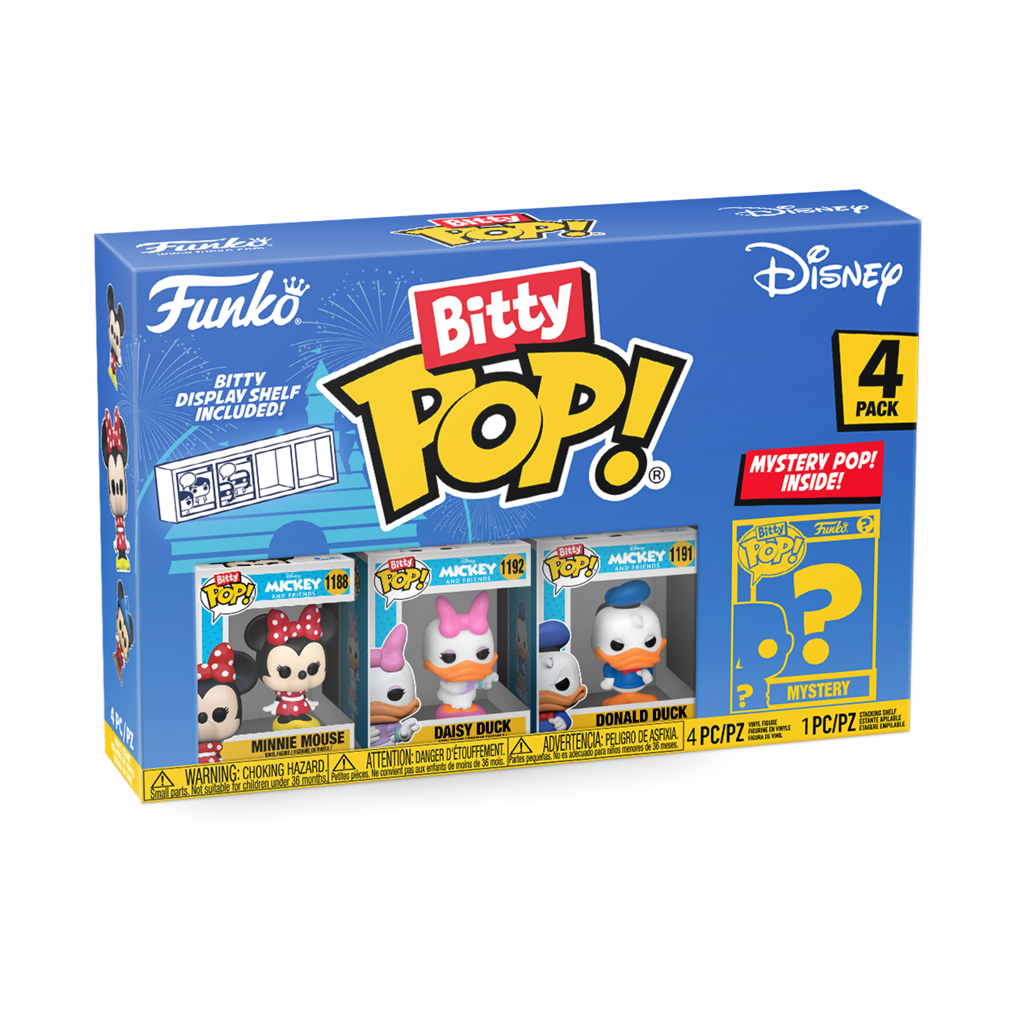 Bitty POP!: Minnie 4-Pack Series 2 - Mickey & Friends