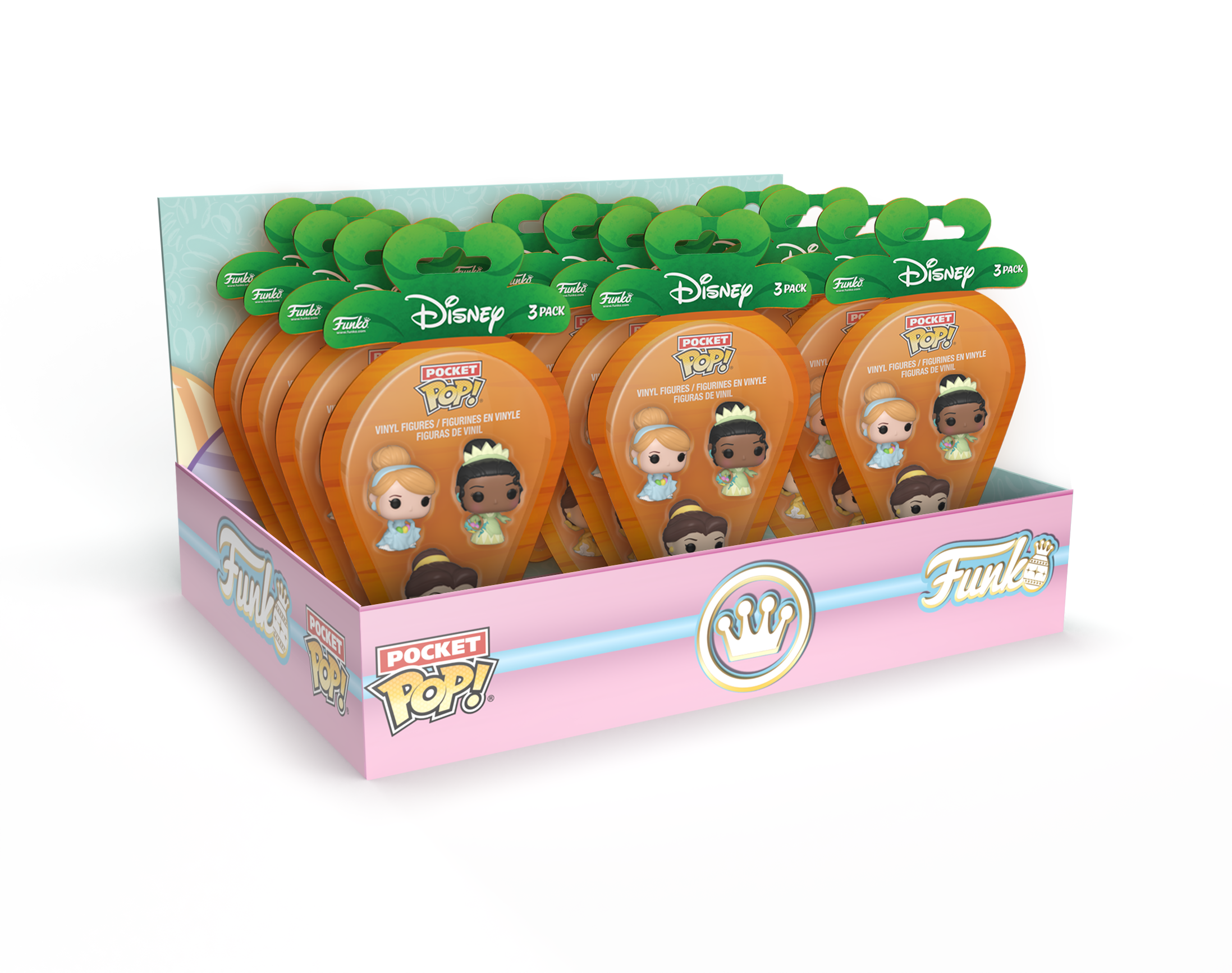 POP! Disney: Cinderella - Carrot Pocket 3PK