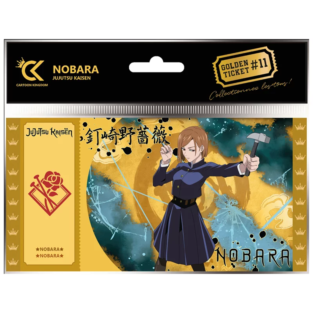 Jujutsu Kaisen | Nobara | Golden Ticket (V2 Edition) (Cartoon Kingdom)