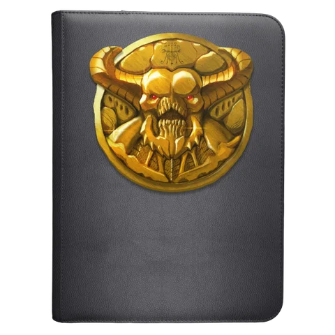Ultra Pro | DOOM - Creatures of Hell Doom Baron | 9-Pocket Zippered Premium Pro-Binder