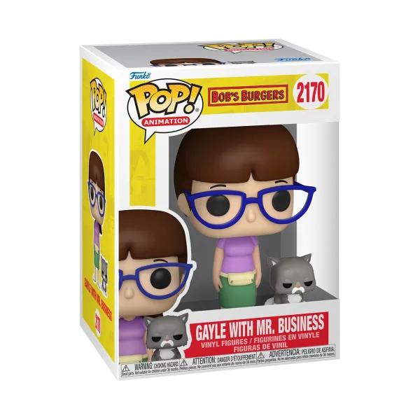 Pop! & Buddy: Gayle with Mr. Business - Bob’s Burgers