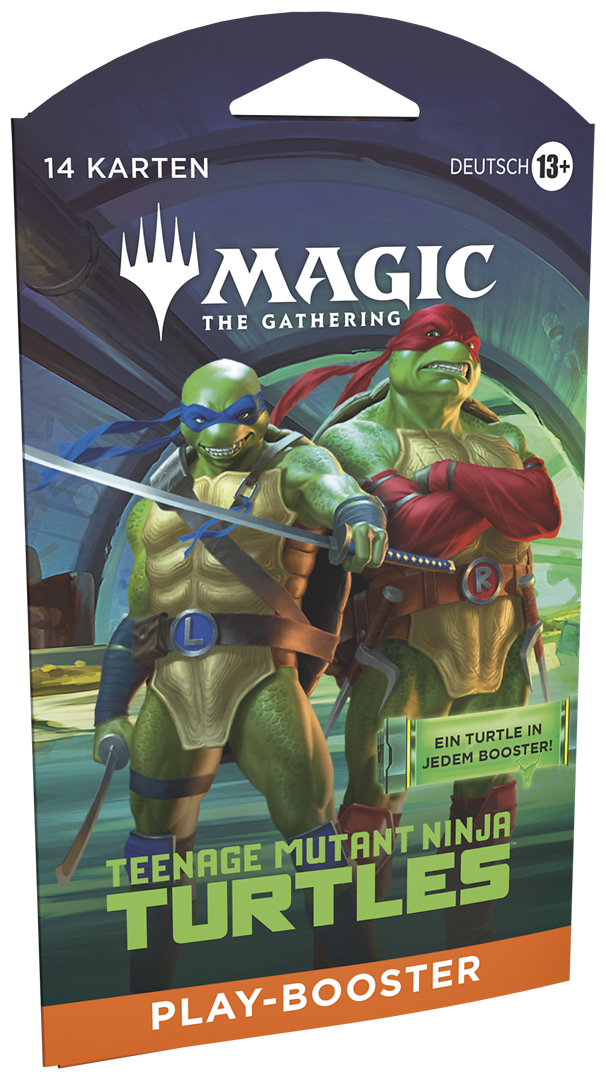 Magic: The Gathering | Teenage Mutant Ninja Turtles | Play Booster (Sleeved) (DE)