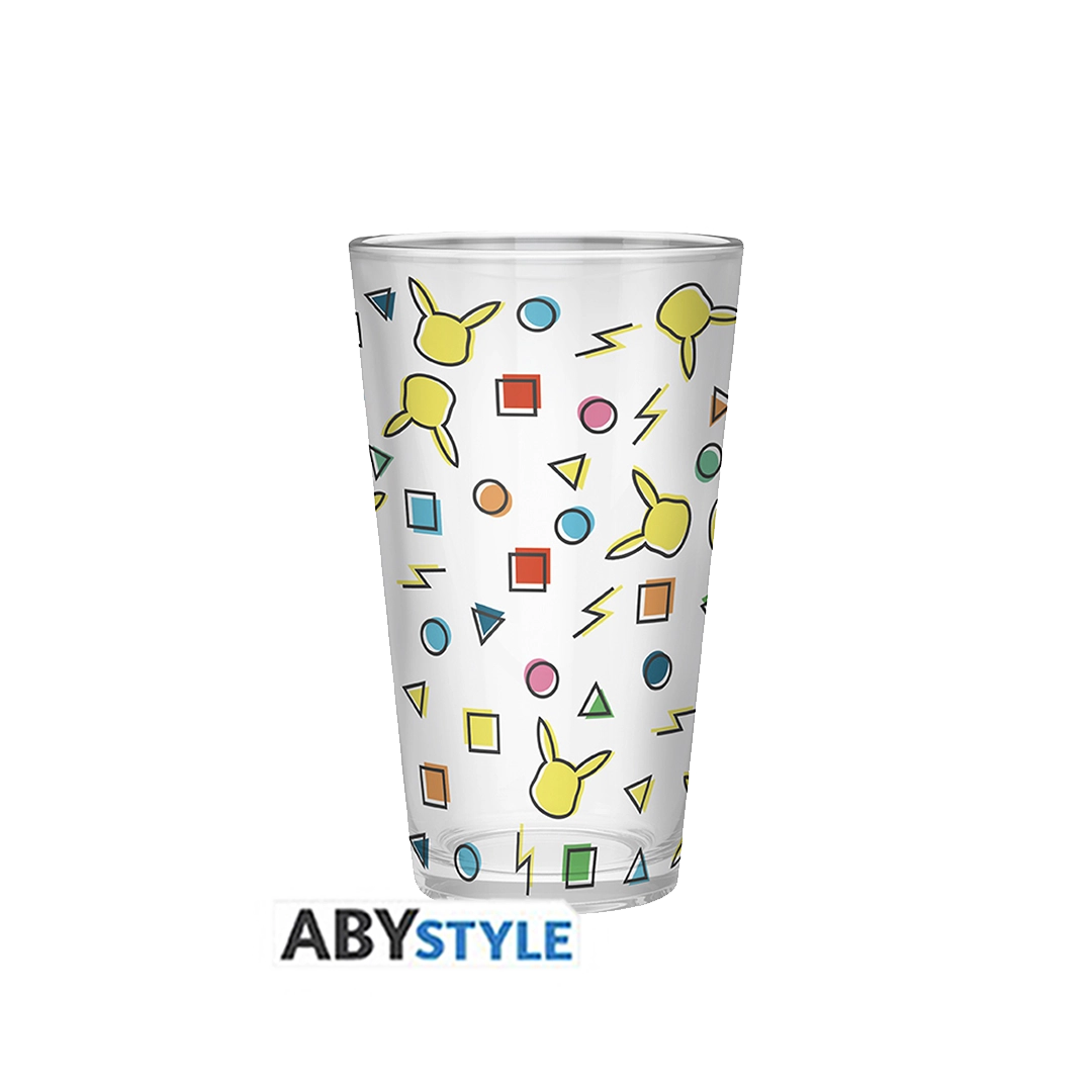 Abysse | Pikachu pattern | Pokémon Large Glass (400ml)