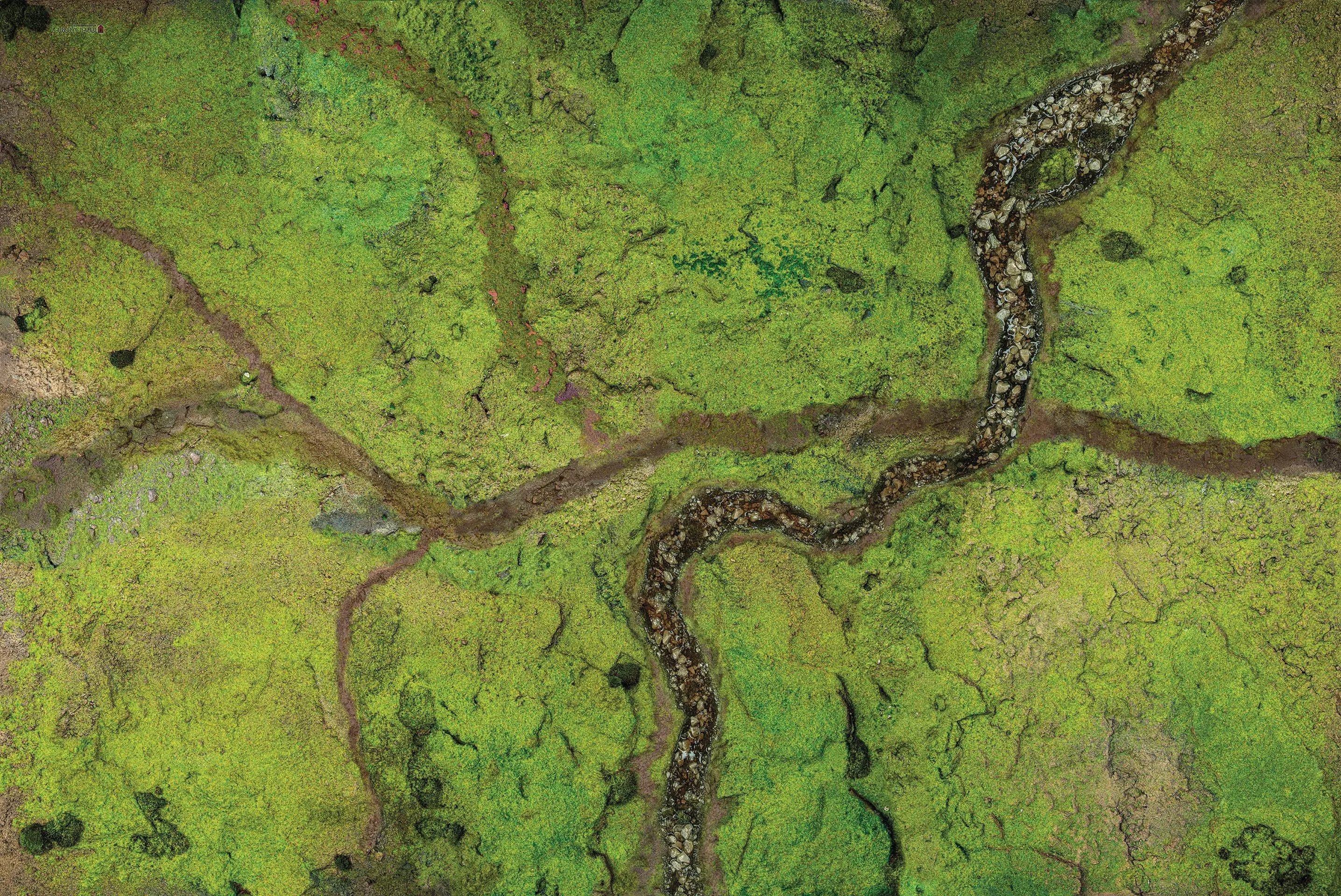 Kraken Wargames | River Valley | Tabletop Playmat (182x121cm)