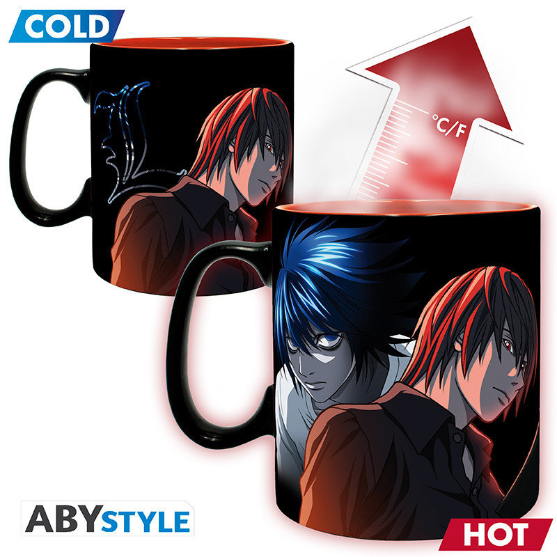 Abysse: Death Note - Mug Heat Change 460ml - L & Light