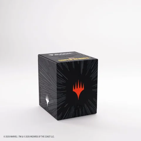 Gamegenic | Marvel Super Heroes - Comic Burst Black | Deckbox Bastion 100+ XL