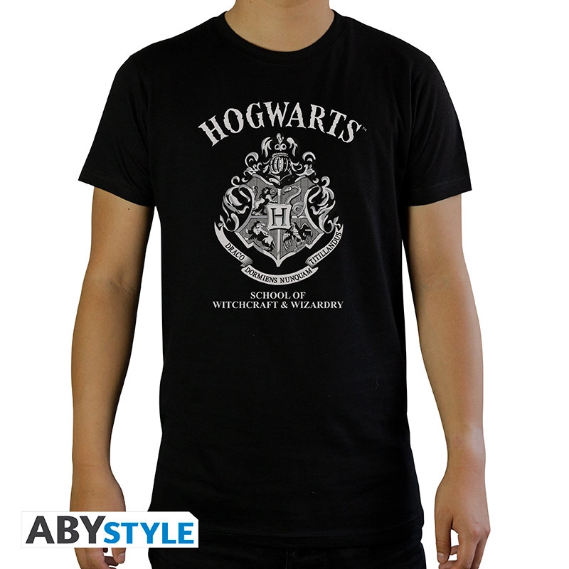 Abysse: Harry Potter - Basic T-Shirt Herren (M) - Hogwarts