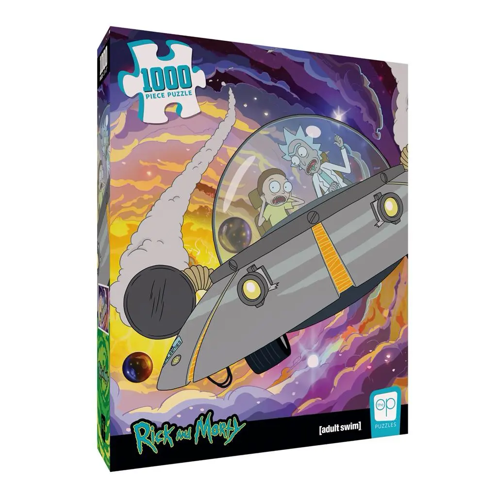 Usaopoly: Rick & Morty Outside World Puzzle 1000 pcs - Jigsaw Puzzles