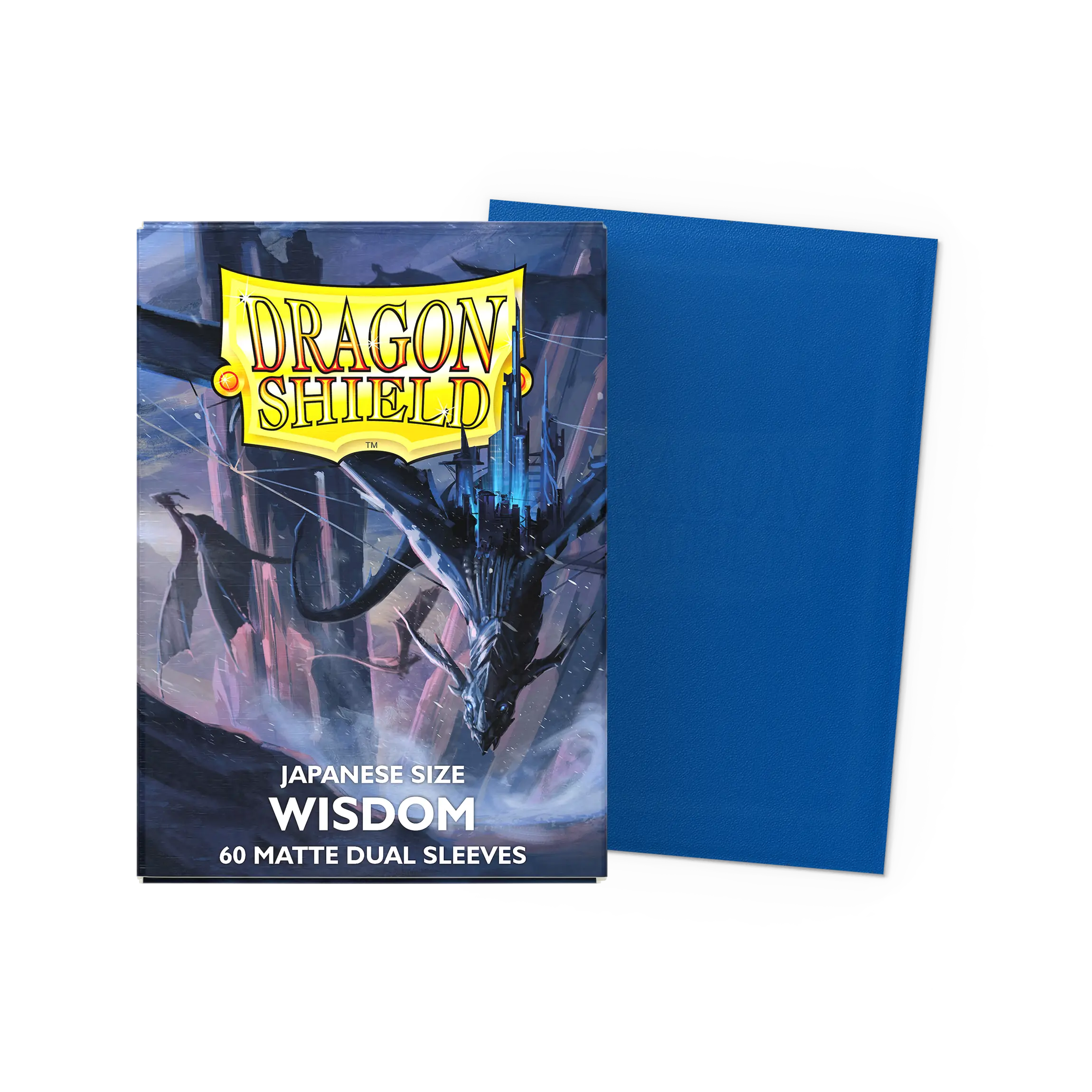 Dragon Shield: Wisdom - Matte Dual Sleeves - Japanese Size