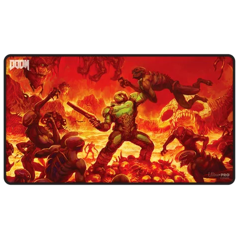 Ultra Pro | DOOM - Creatures of Hell Black-Stitched | Playmat