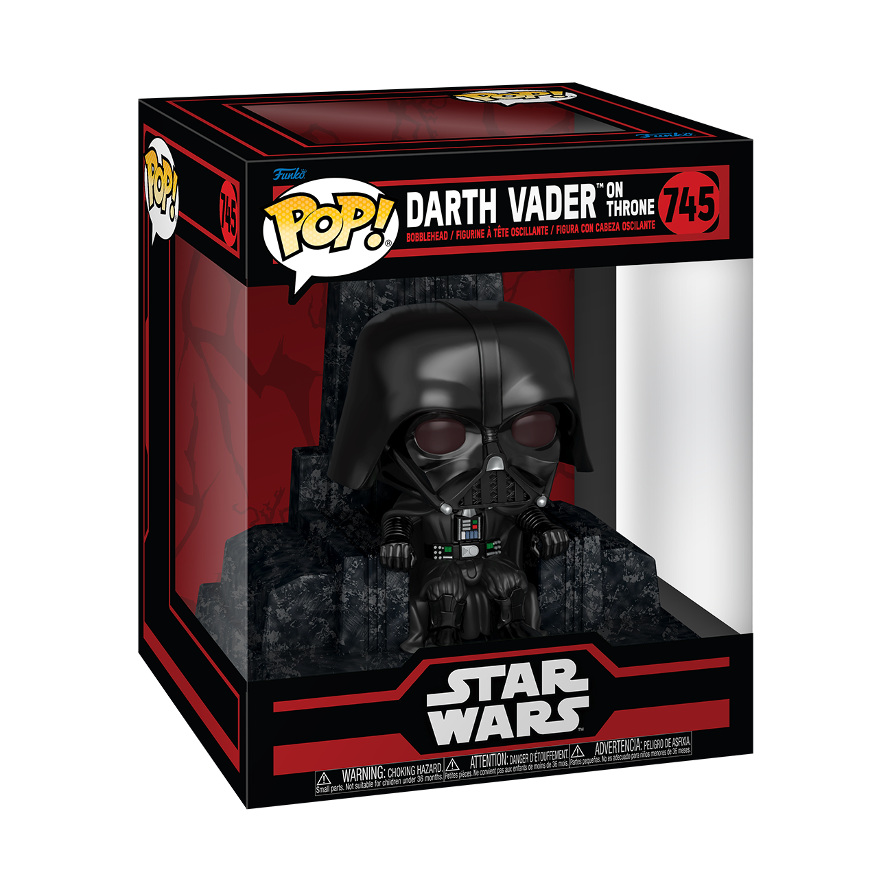 POP Deluxe: Darth Vader on Throne - Star Wars
