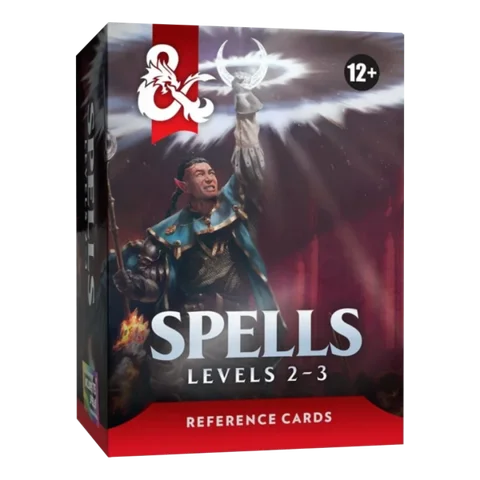 Dungeons & Dragons | Spells Lvl 2-3 | Reference Cards (EN)