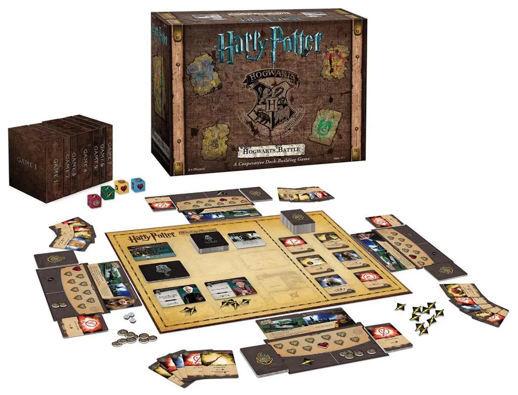 Usaopoly: Harry Potter Hogwarts Battle - Card Games