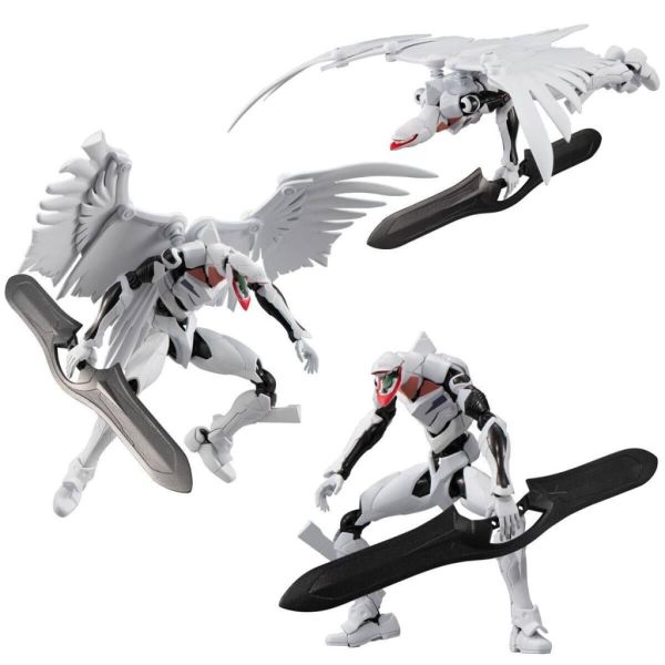 Bandai | EVA-FRAME-EX: Mass Production EVA (10,9cm) (3 Figuren Set) | Neon Genesis Evangelion