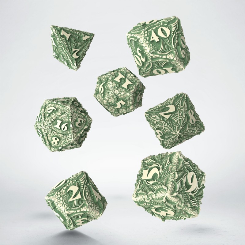 Q Workshop | The Andean Longneck | Dracopolis Dice Set
