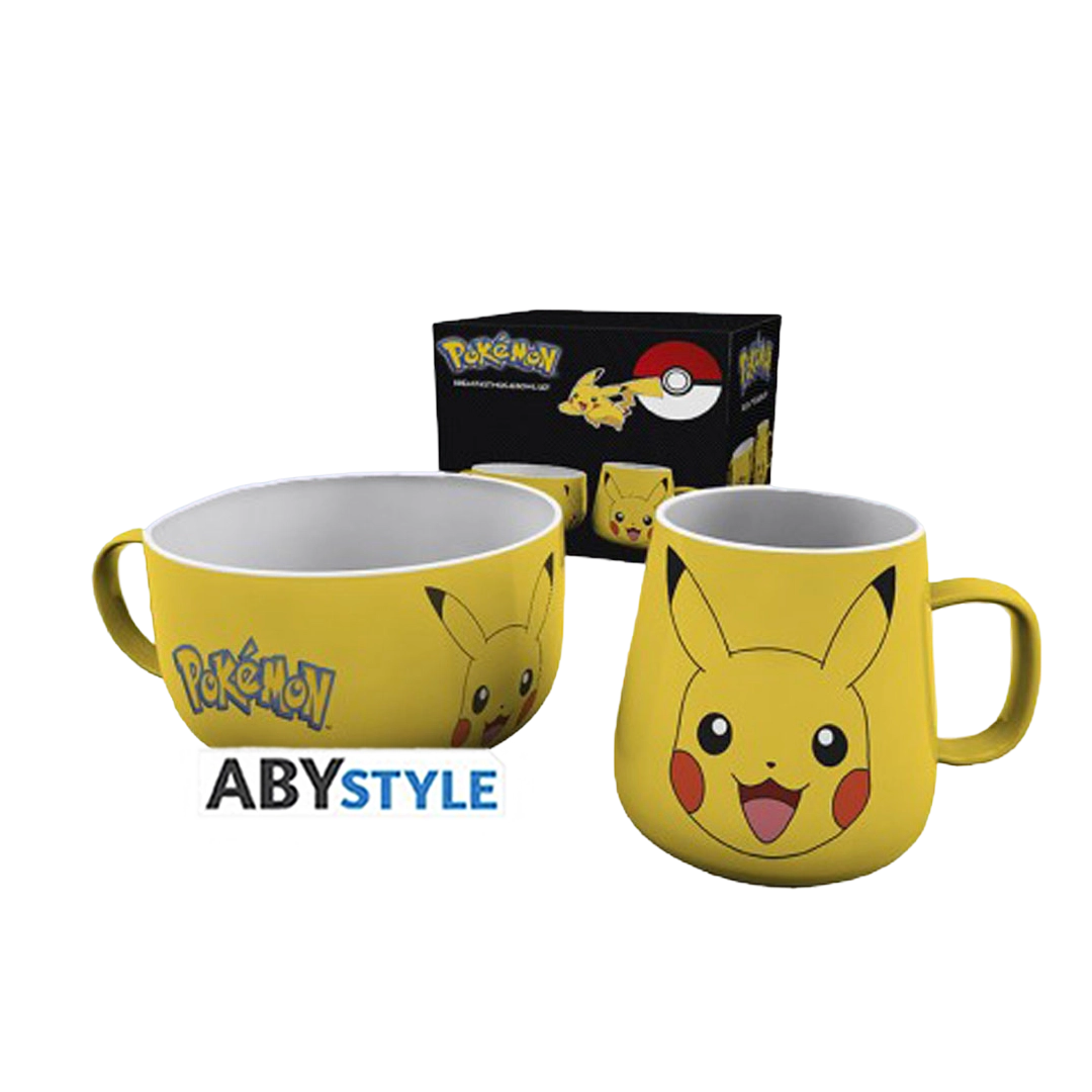 Abysse: Pokémon Pikachu - Breakfast Set (Mug&Bowl)