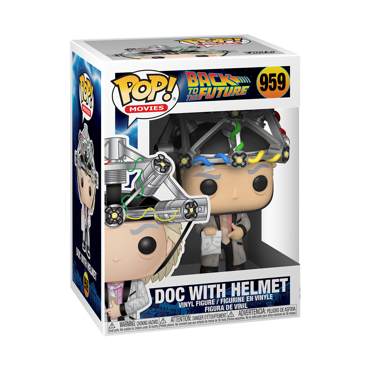 POP! Movie | Doc with Helmet | Back to the Future
