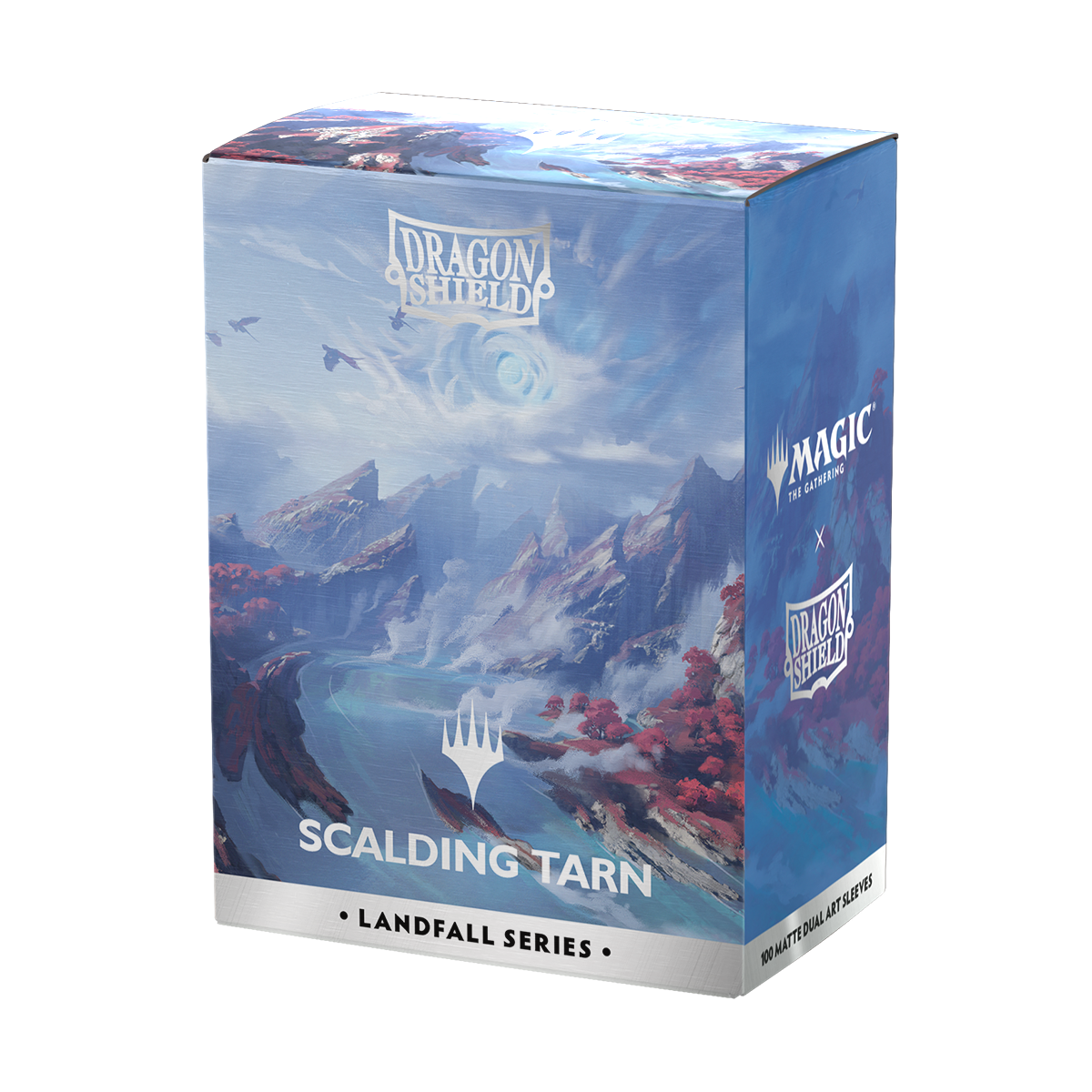 Dragon Shield X Magic: The Gathering | Scalding Tarn | Standard Size Sleeves Landfall Series
