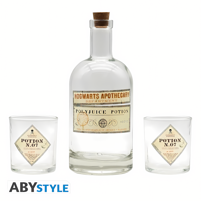 Harry Potter | Potion | Set Bottle & Glass