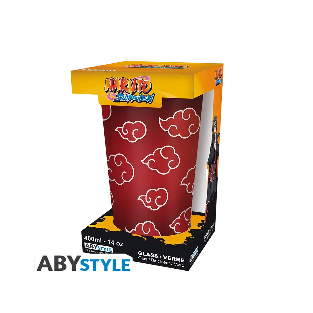 Abysse: Naruto Shippuden Large Glass - Akatsuki 400ml