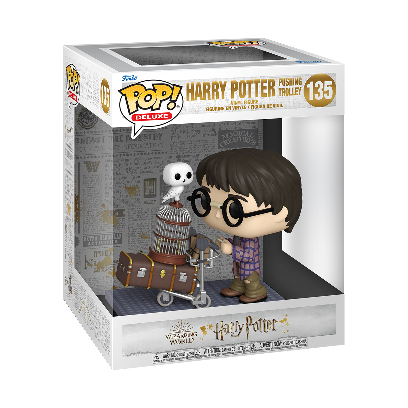 POP Deluxe: Harry Potter (Pushing Trolley) - Harry Potter