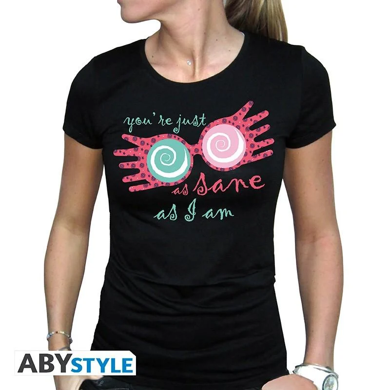 Abysse: Harry Potter - Basic T-Shirt Frauen (XL) - Luna Lovegood