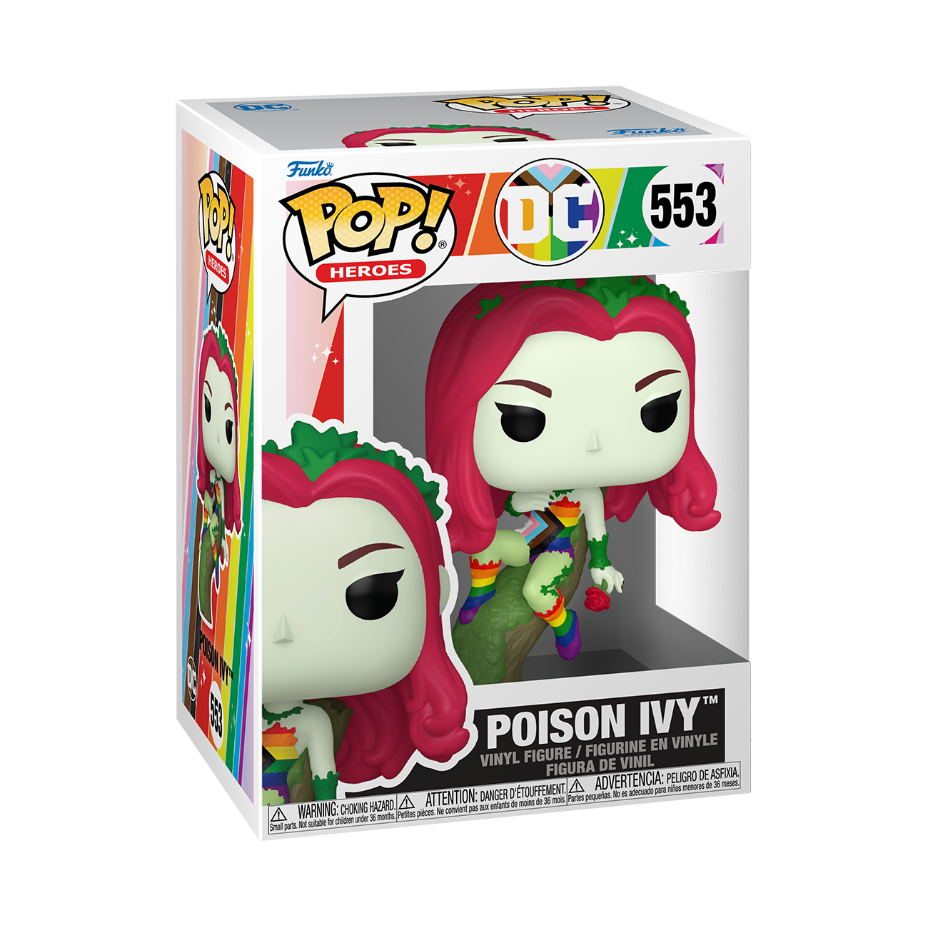 POP Heroes: Poison Ivy (Pride Flag) - DC Comics