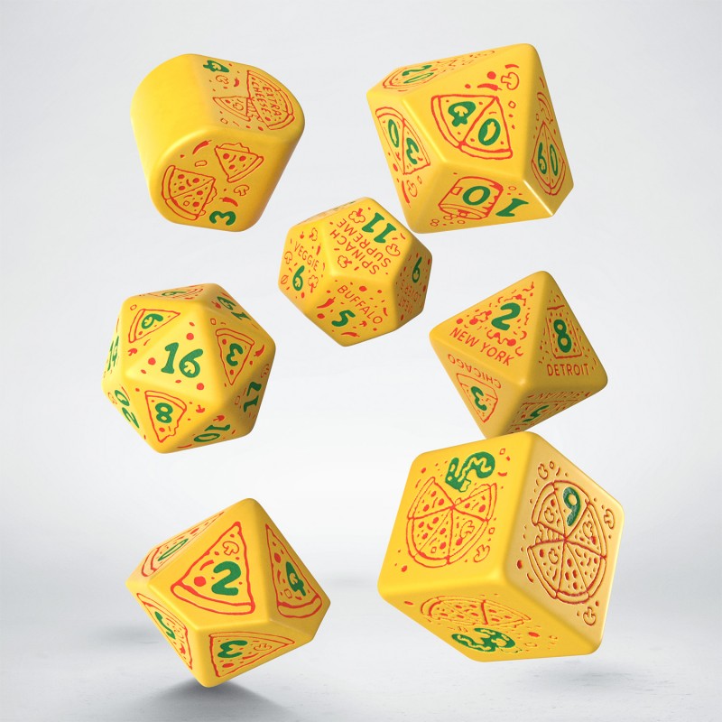 Q Workshop | Margherita | Pizza Dice Set