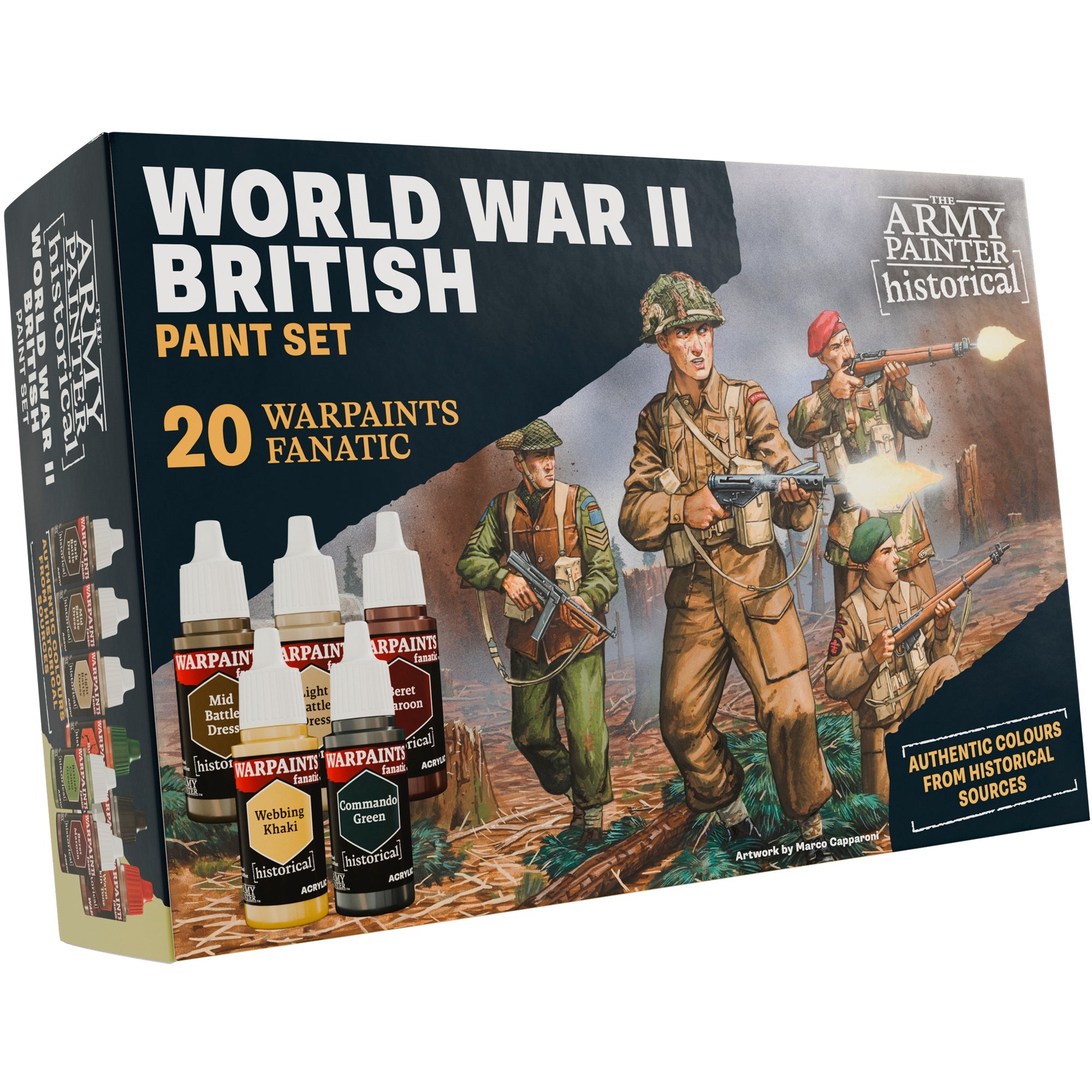 The Army Painter - WWII British - Historical Paint Set