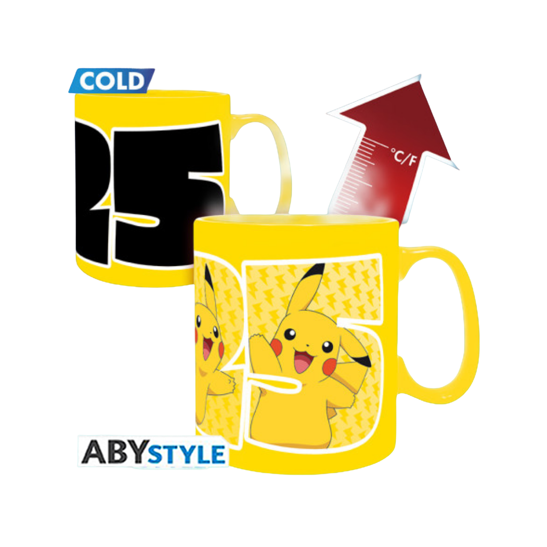 Abysse | Pikachu 25 | Pokémon Mug Heat Change (460 ml)