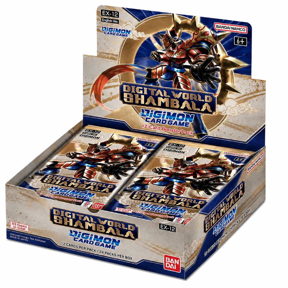 Digimon TCG | Digital World: Shambala (EX12) | Booster Display (EN)