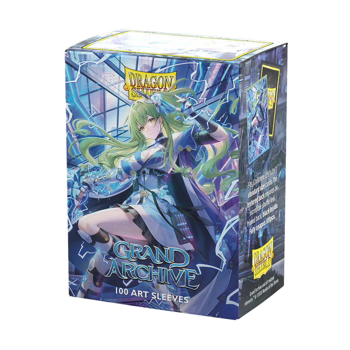 Dragon Shield | Grand Archive - Lorraine, Arclight Saber | Matte Dual Art Sleeves Standard Size