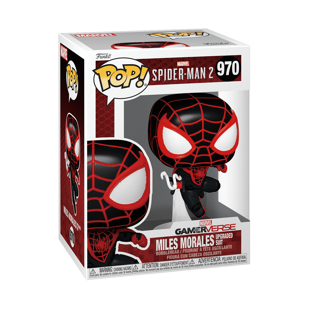 POP! Games: Miles Morales (Upgraded Suit) - Marvel