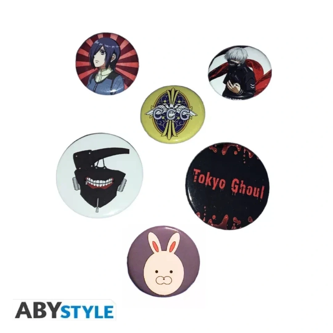 Abysse | Tokyo Ghoul | Mix Badge Pack