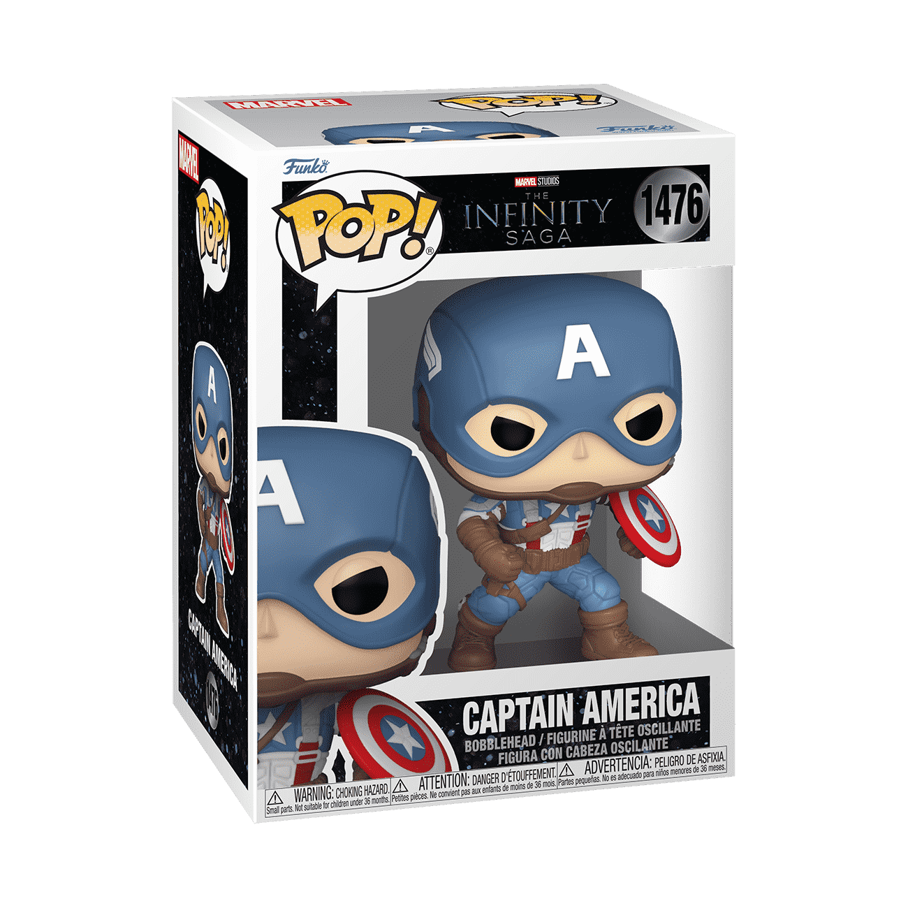 POP! Marvel: Captain America with Helmet - Marvel