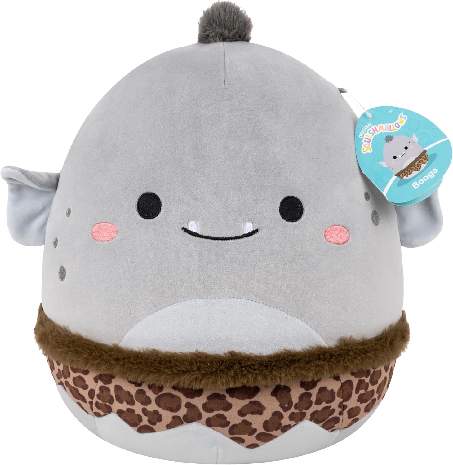 Jazwares | Squishmallows Booga Grey Ogre | 30cm Medium Plush