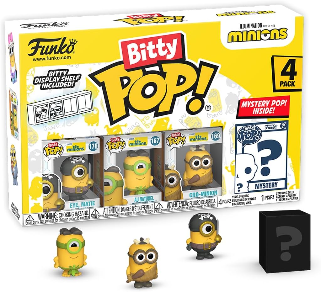 Bitty POP!: Minions 4PK