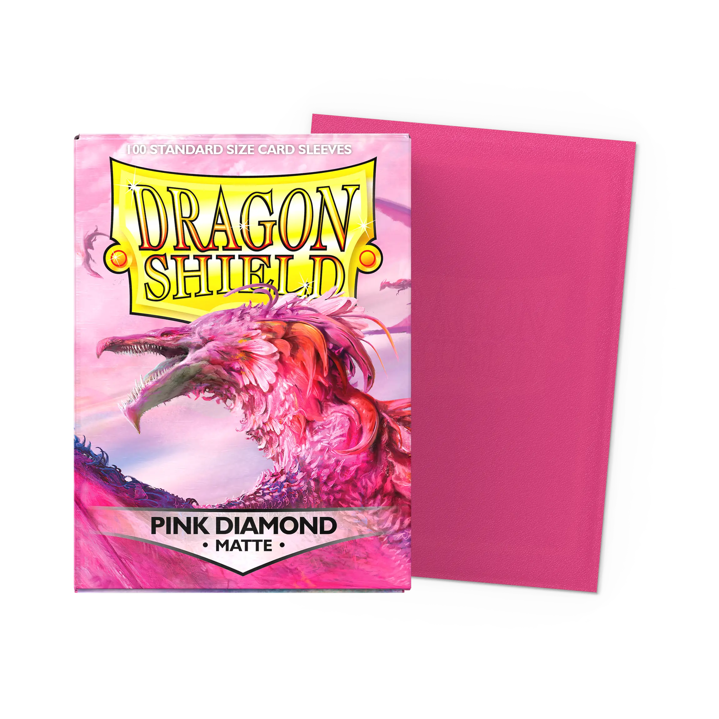 Dragon Shield: Pink Diamond - Matte Sleeves - Standard Size