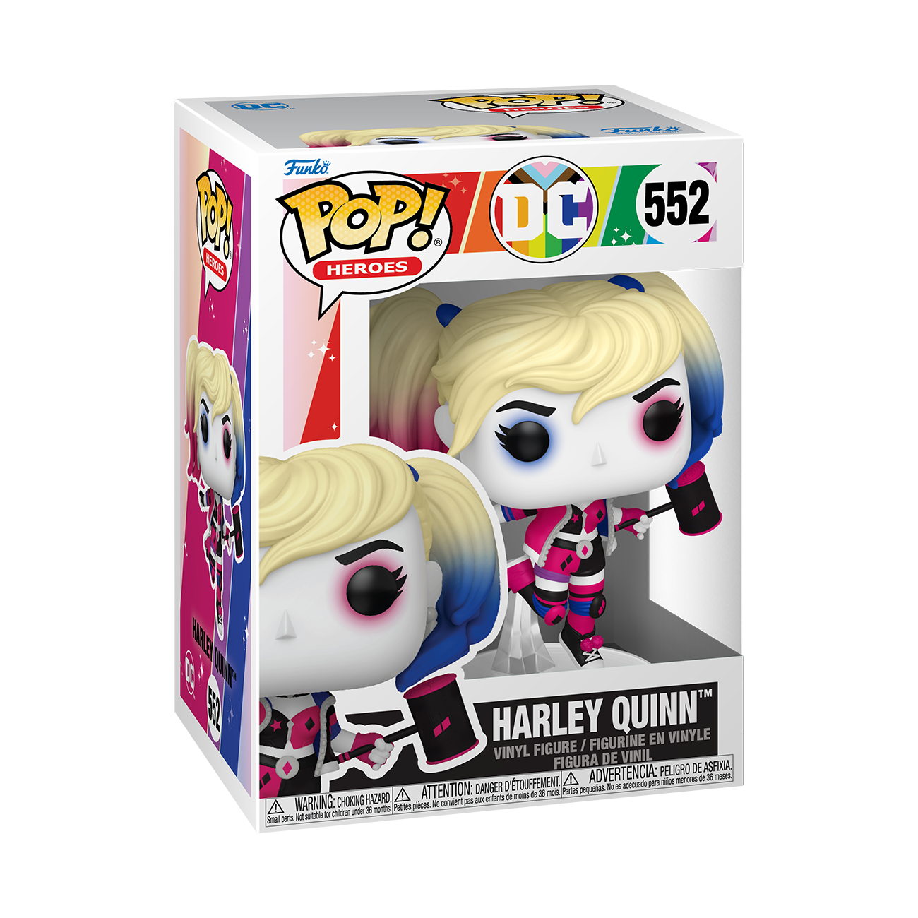 Pop Heroes: Harley Quinn (Pride Flag) - DC Comics