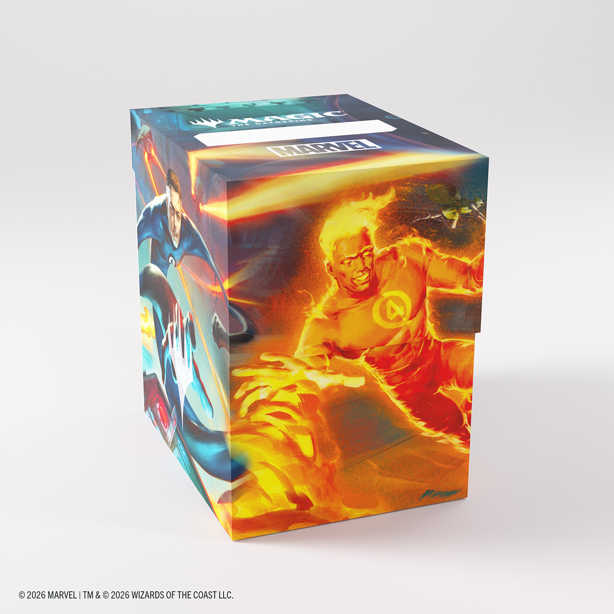 Gamegenic | Marvel Super Heroes - Fantastic 4 Unleashed | Deckbox Soft Dyna100+ XL