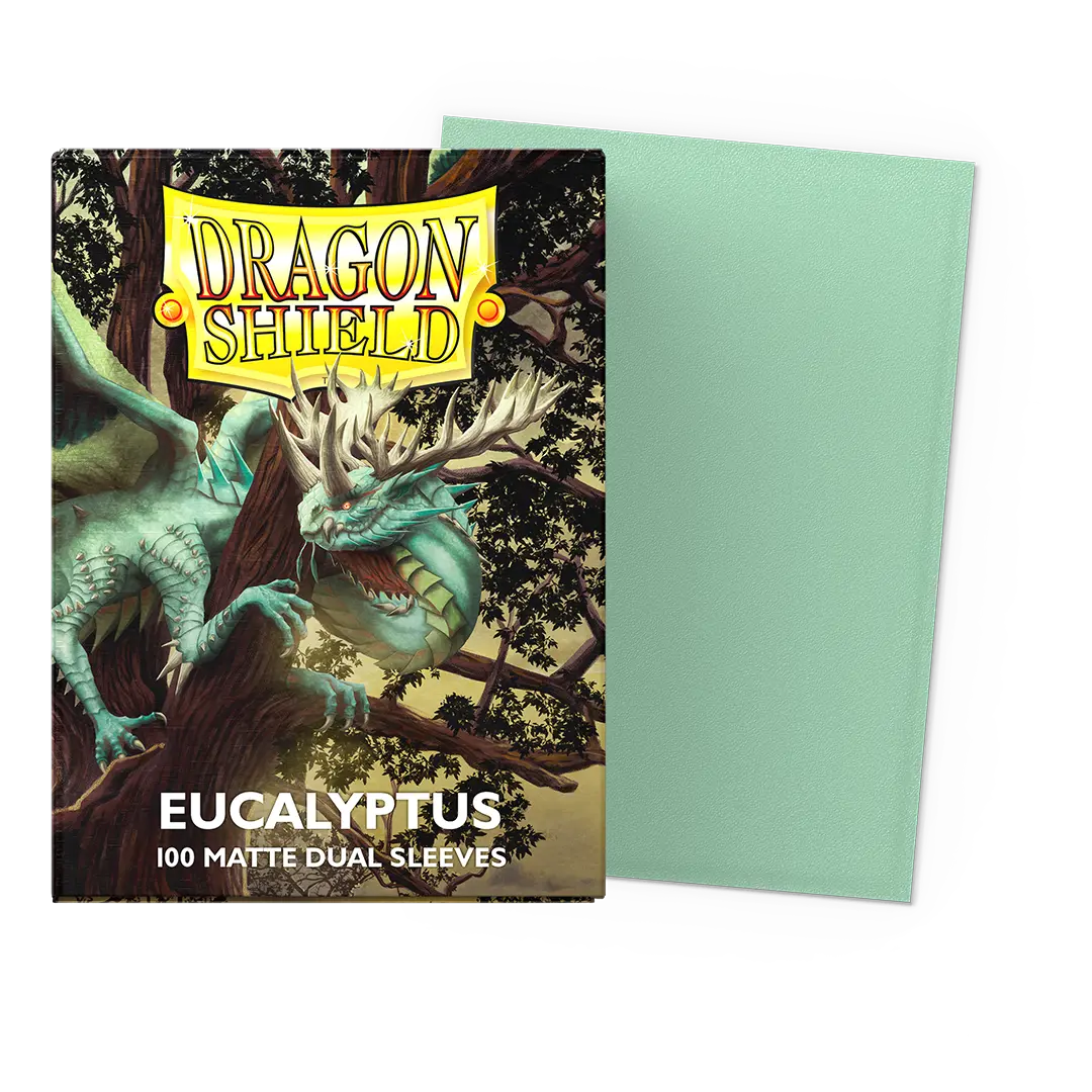 Dragon Shield: Eucalyptus - Matte Dual Sleeves - Standard Size