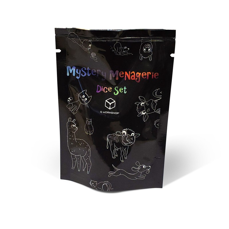 Q Workshop | Box Of 12 Mystery Menagerie | Dice Sets