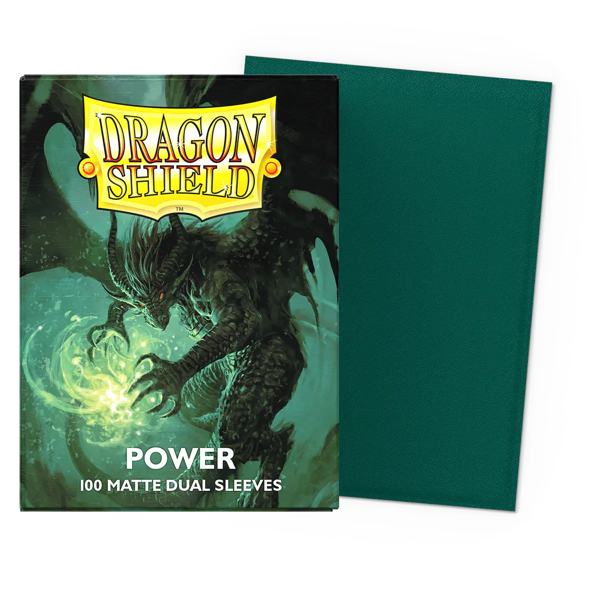 Dragon Shield | Power Matte Dual Sleeves | Standard Size (100 Stk.)