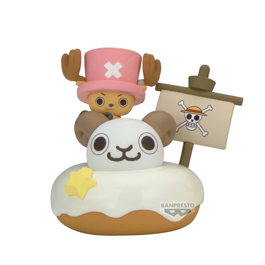 Banpresto | Chopper, Bepo & Pirate Ship Paldolce Collection (6cm) (A) | One Piece