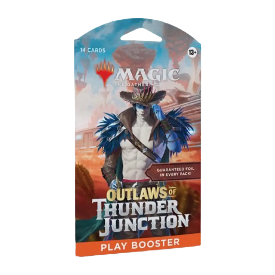 Magic: The Gathering | Outlaws von Thunder Junction | Play Booster (Sleeved) (DE)