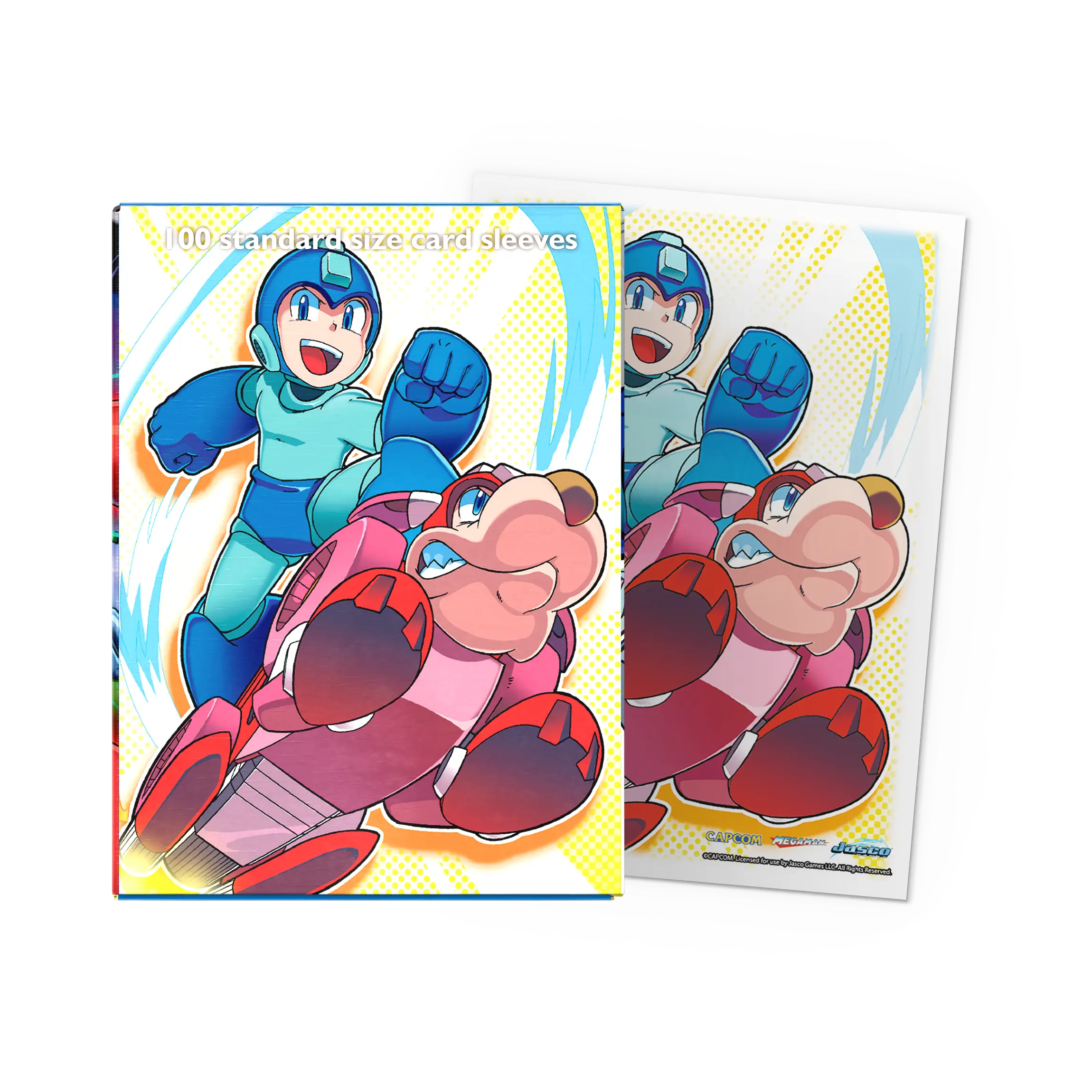 Dragon Shield: Mega Man & Rush - Classic Art Sleeves - Standard Size