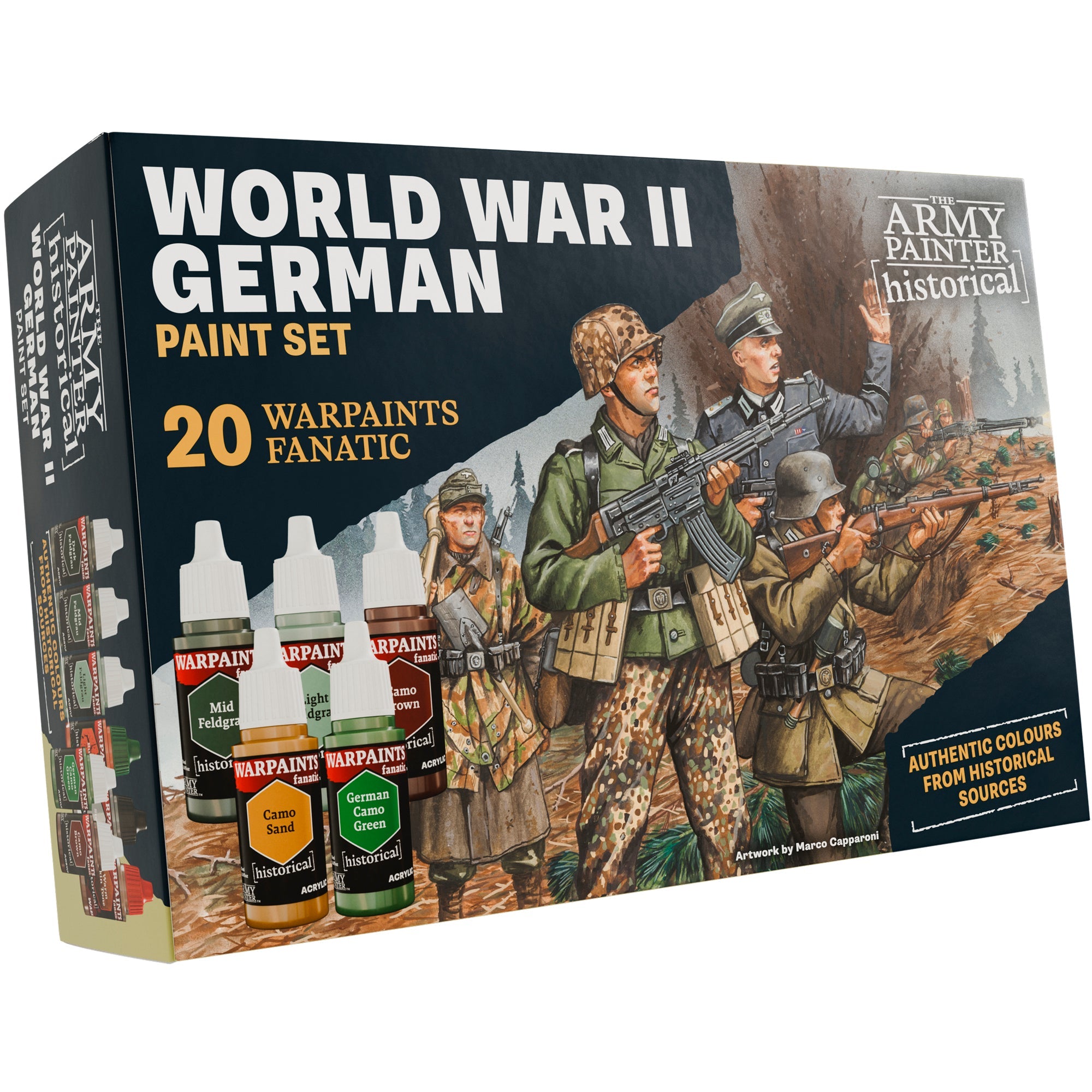 The Army Painter - WWII German - Historical Paint Set